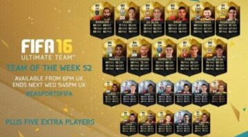FIFA 16 Ultimate Team of the Week September 7th – TOTW 52