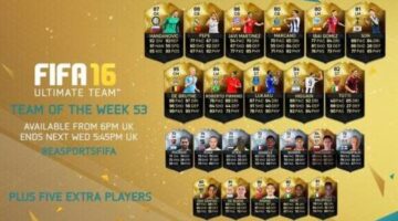 FIFA 16 Ultimate Team of the Week September 14th – TOTW 53