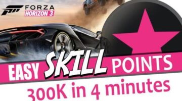 Forza Horizon 3 – Easy Skill Points (300k in 4 minutes)