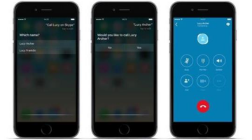 Skype update uses Siri to complete calls without opening the app