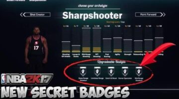 NBA 2K17 Complete Badges List and How To Obtain Them