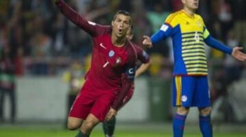 Portugal 6-0 Andorra: Ronaldo hits four on international return