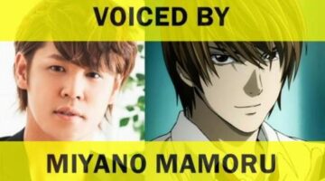 20 Anime Characters Voiced by Mamoru Miyano (Yagami Light)