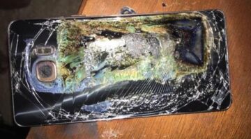 A fourth replacement Galaxy Note 7 caught fire in Virginia this morning