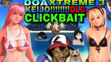 Dead or Alive Xtreme 3 Keijo dlc Clickbait