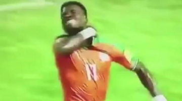 Serge Aurier: PSG defender investigated by Fifa for ‘throat slit’ gesture
