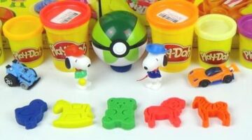 Play Doh Learn Color – Make Animal With Play Doh