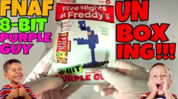 FIVE NIGHTS at Freddy’s 8-Bit Purple Guy Unboxing