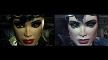 Batman: Return to Arkham – Arkham City – Wii U vs. PS4 Graphics Comparison (Direct-Feed)