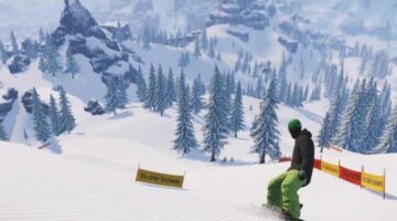 How to carve down the mountain in style in SNOW