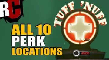 All Perk Locations in Spaceland Zombies – COD: Infinite Warfare