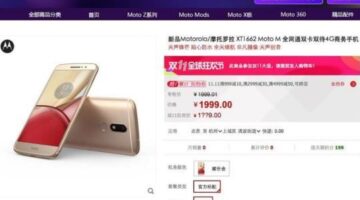 Motorola’s metal body Moto M launches with ho-hum specs