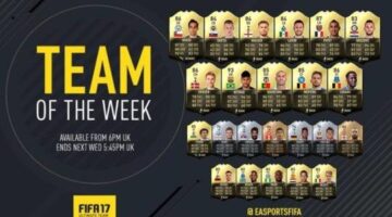 FIFA 17 Ultimate Team of the Week – November 16th