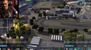 Motorsport Manager first race gameplay
