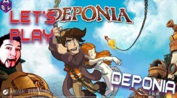 Let’s Play Deponia – A Comical Hand Drawn Point-And-Click Puzzle Solver