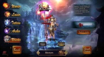 A Brand New Class Berserker Comes To 3D Mobile MMORPG Loong Craft