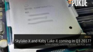 Intel Skylake-X and Kaby Lake-X coming in Q3 2017?