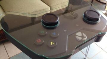 Xbox One controller coffee table gamifies your living room