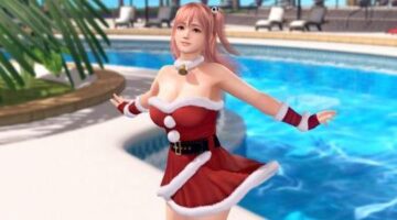 Dead or Alive Xtreme 3 Wishes You a Sexy Christmas with Santa Costume