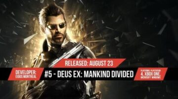 Game of the Year 2016: #5 – Deus Ex: Mankind Divided
