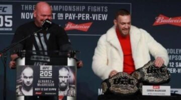 Dana White: McGregor not in my plans for next 10 months