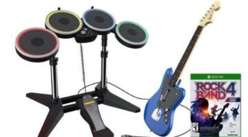 Rock Band Rivals Guitar Bundle drops to under $40; Guitar Hero Live Bundle also on sale