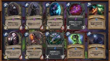 Hearthstone Fan Protests Lack of Rogue Weapons by Building Them Daily