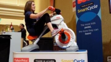 Fisher Price takes your kid to spin class