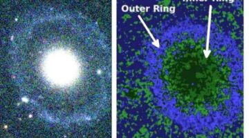 This Double-Ringed Galaxy Is One of the Rarest Types Ever Seen