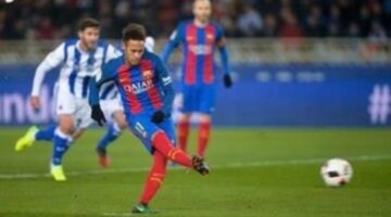 Neymar ends Barcelona’s winless run at Real Sociedad in Copa del Rey