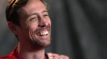 Will Stoke’s Peter Crouch do ‘the robot’ for his 100th goal?