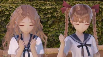 Second Blue Reflection Character Trailer Introduces Shizou Sisters