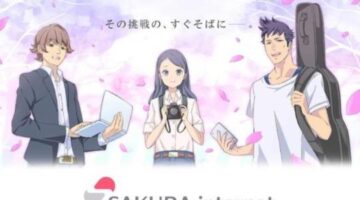 White Fox Animates Commercials for Sakura Internet’s 20th Anniversary