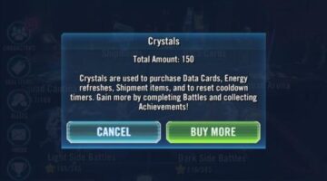 Star Wars Galaxy of Heroes Crystals Guide