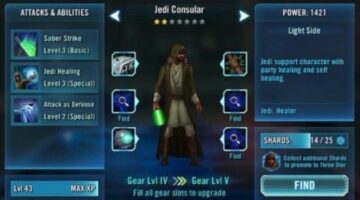 Star Wars Galaxy of Heroes Jedi Team Tips