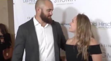Travis Browne cringes over what it’s like trying to enjoy dinner with Ronda Rousey
