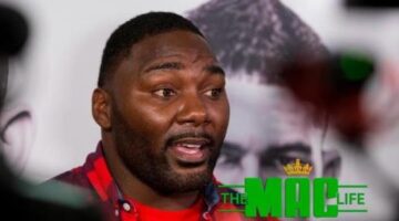 Media Scrum with Anthony Johnson at UFC 206