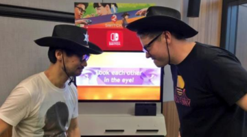Check Out Hideo Kojima Playing 1-2 Switch on Nintendo Switch