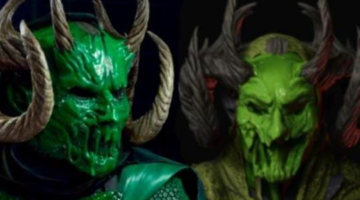 Alternate Green Meanie Costume Designs for Scream Queens