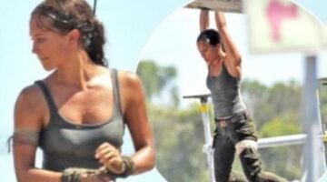 Alicia Vikander Springs into Action on Tomb Raider Reboot