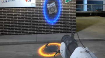 Developer ports Valve’s award-winning game ‘Portal’ to the real world, using Microsoft’s HoloLens