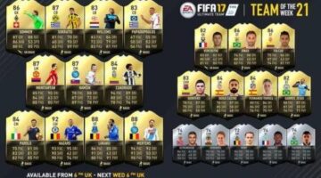 FIFA 17 Ultimate Team of the Week – February 8th