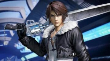 A look at the Dissidia Final Fantasy Play Arts Kai: Squall Leonhart Action Figure