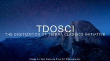 The Digitization Of Sierra Classics Initiative (TDOSCI)