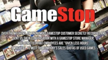 GameStop Manager: Staff “Given Less Hours” for Not Meeting Quotas