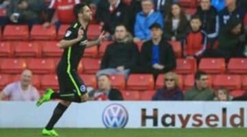 Brighton climb back to top spot after Sam Baldock double sinks Barnsley