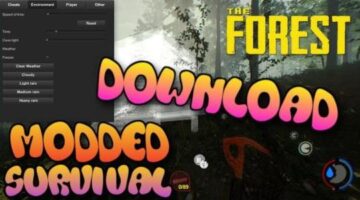 The Forest v0.55b NEW Mod Menu Download