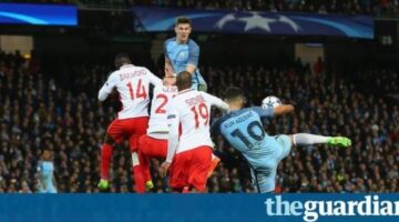 Sergio Agüero helps Manchester City pull it out of the fire against Monaco