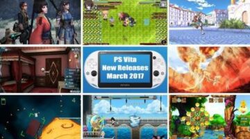 PS Vita New Releases March 2017