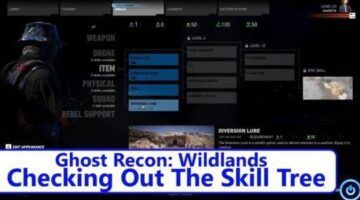 Tom Clancy’s Ghost Recon: Wildlands – The Skill Tree